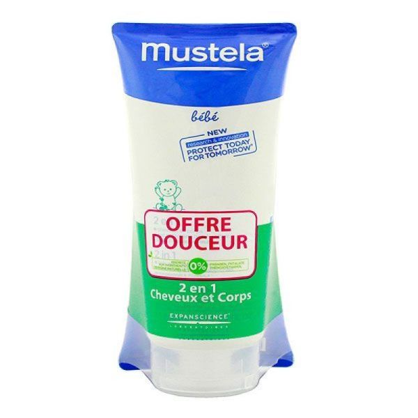 Mustela 2en1 2*200ml