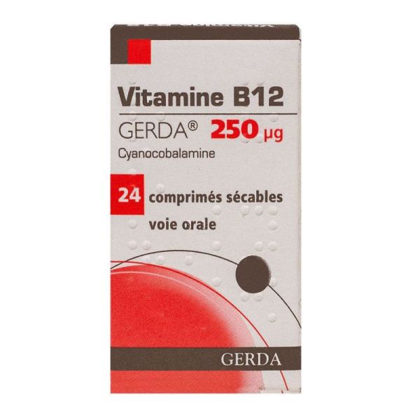 Vit B12 Gerda 250y Cpr Bt24