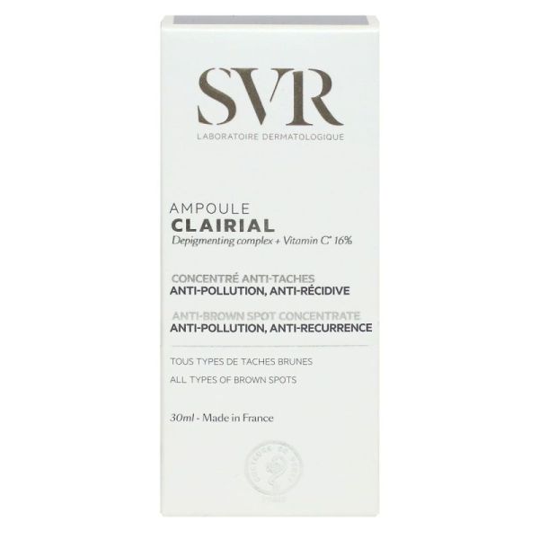 SVR Clairial ampoule concentrée anti-taches 30 mL