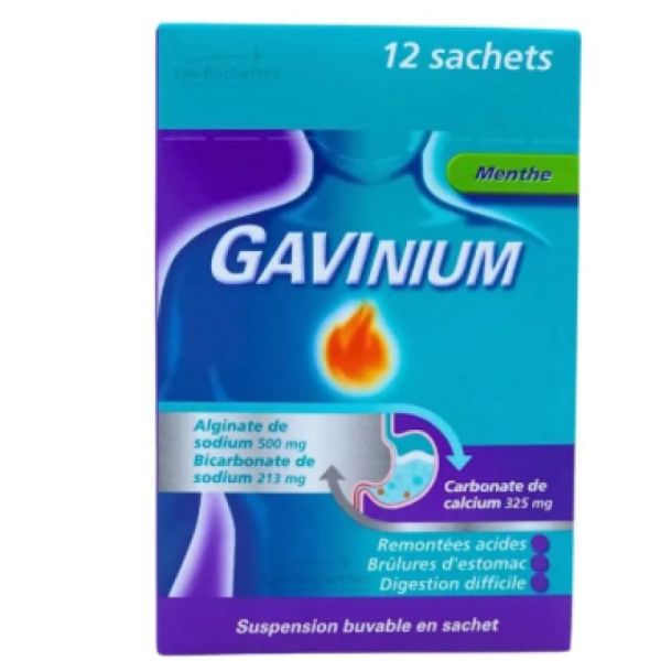 Gavinium 12 sachets buvables