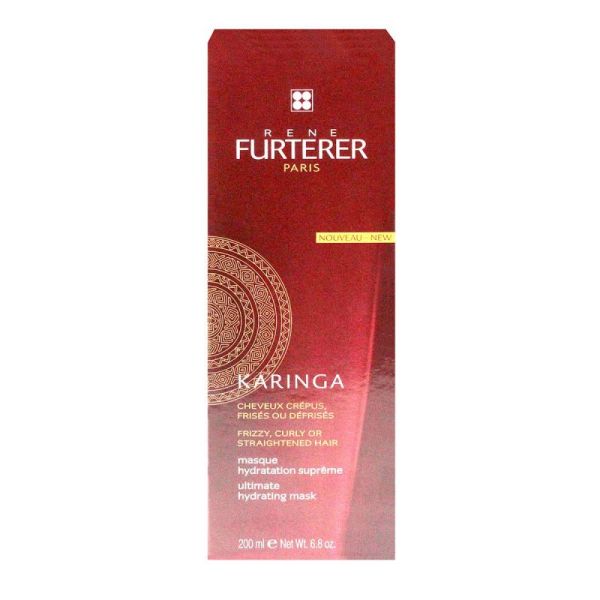 René Furterer Karinga Masque hydratation suprême -Nourrit profondément - Cheveux crépus, afro - 200 