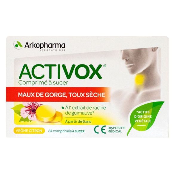 Activox Toux Seche Cpes Citron Tb12x2