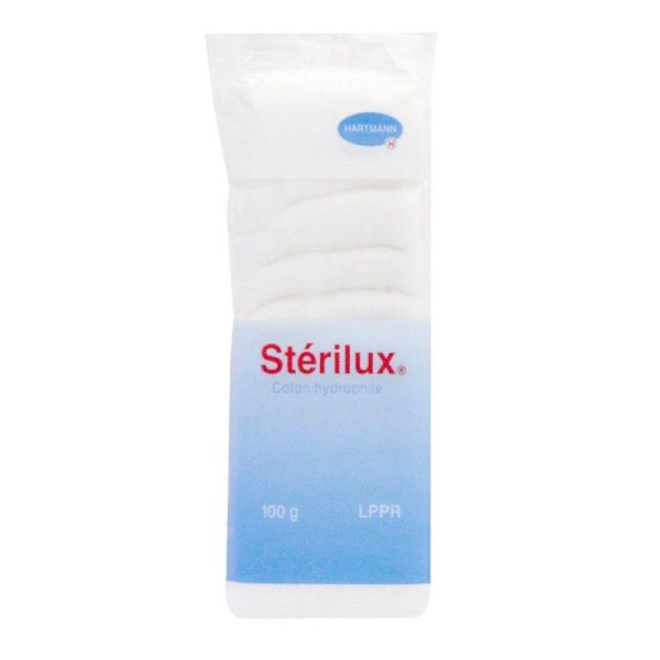 Sterilux Cot Hydroph Sac100g