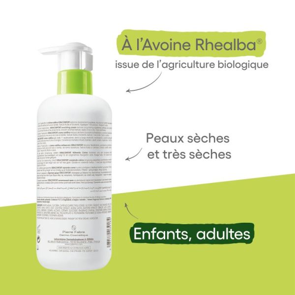 A-DERMA XERACONFORT Crème nutritive anti-dessèchement 400mL
