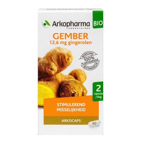 Arkogelules Gingembre Bio 40gelu