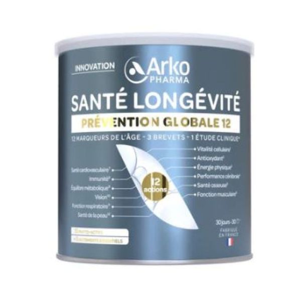 Arkopharma Santé longévité Prévention globale 12