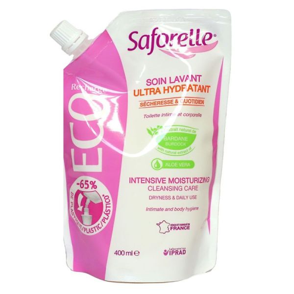 Saforelle Soin Lavant Ultra Hyd Eco 400Ml