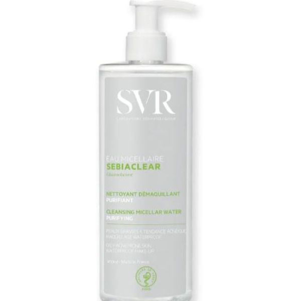 SVR Sebiaclear Eau micellaire - Flacon 400 mL