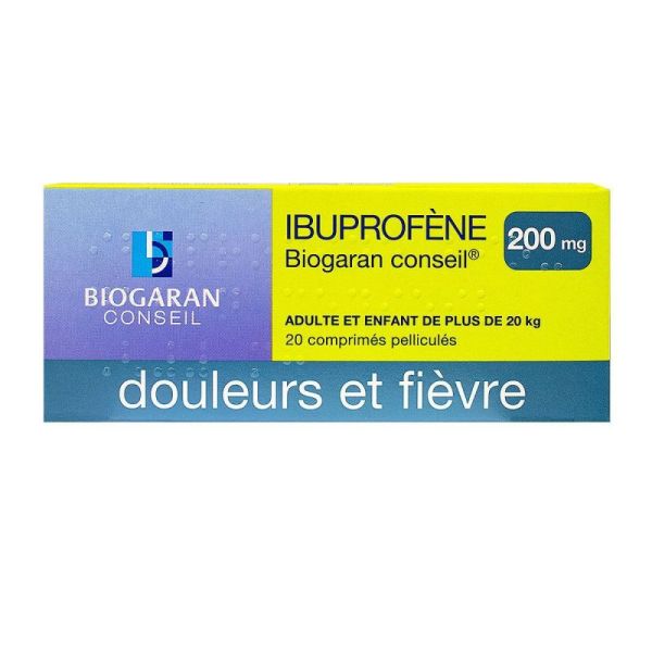 Ibuprofene Bgc 200mg Cpr Bt20