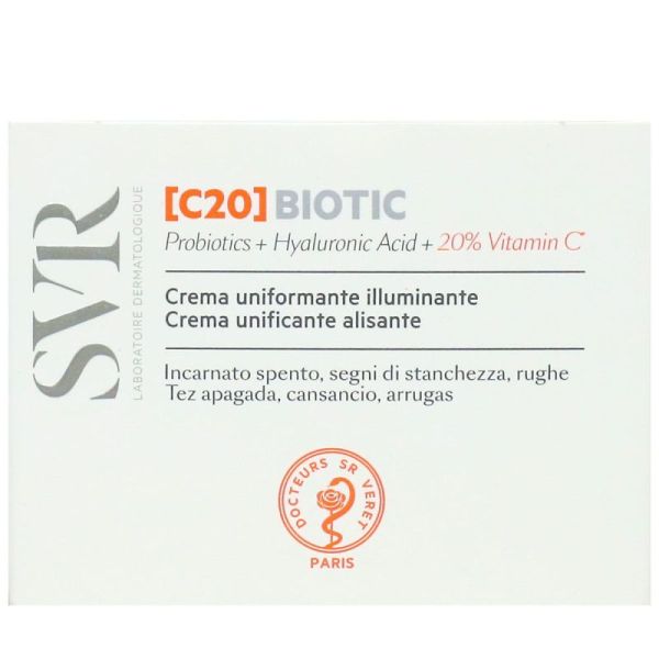 SVR [C2O]Biotic Crème uniformisante lissante - Pot 50 mL