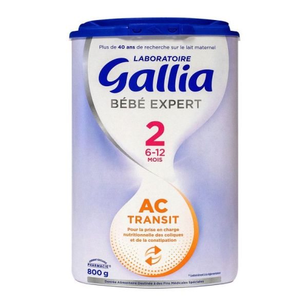 Gallia Bebe Exp Ac Transit 2eme Age 800 G